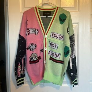 Alien Galaxy Cardigan - LALA similar STYLE